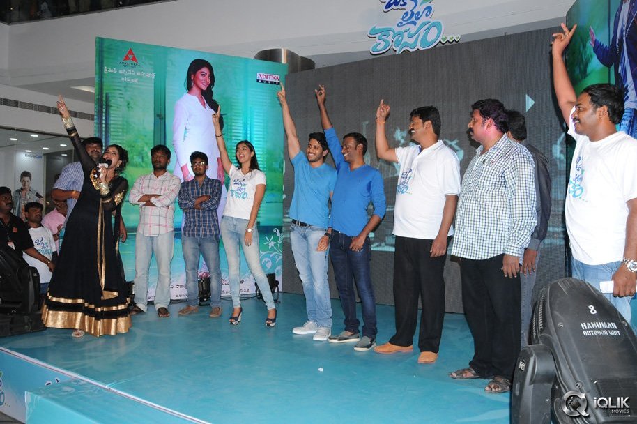 Oka-Laila-Kosam-Movie-Team-at-Vijayawada-PVP-Mall